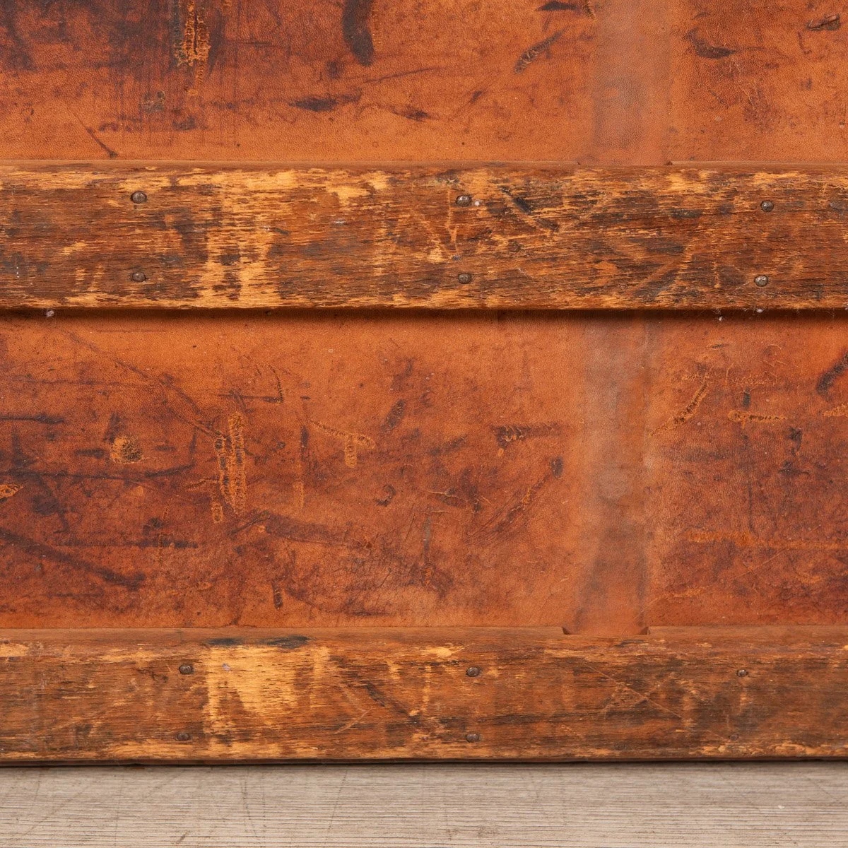 Pushkin Antiques - ANTIQUE 20thC GOYARD LEATHER CABIN TRUNK, FRANCE c.1900 - 41.jpg