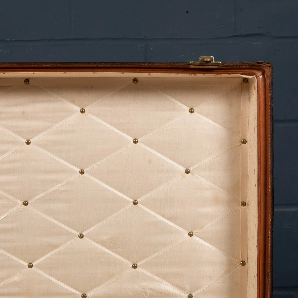 Pushkin Antiques - ANTIQUE 20thC GOYARD LEATHER CABIN TRUNK, FRANCE c.1900 - 46.jpg