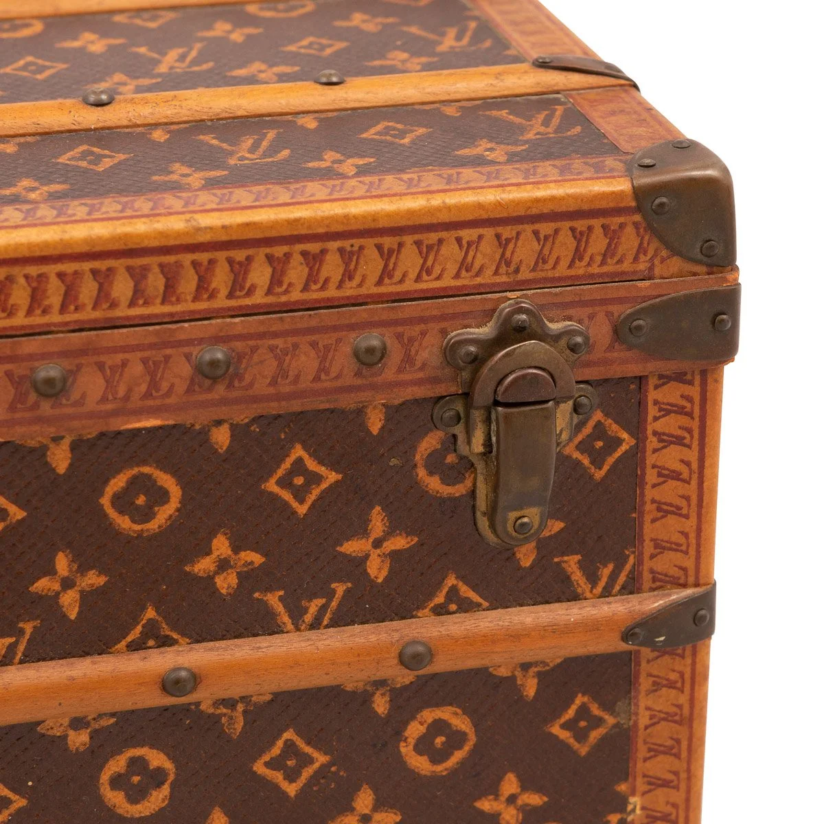 PUSHKIN ANTIQUES - ANTIQUE 20thC EXTREMELY RARE LOUIS VUITTON %22MALLE FLEURS%22 c.1920 - 17.jpg