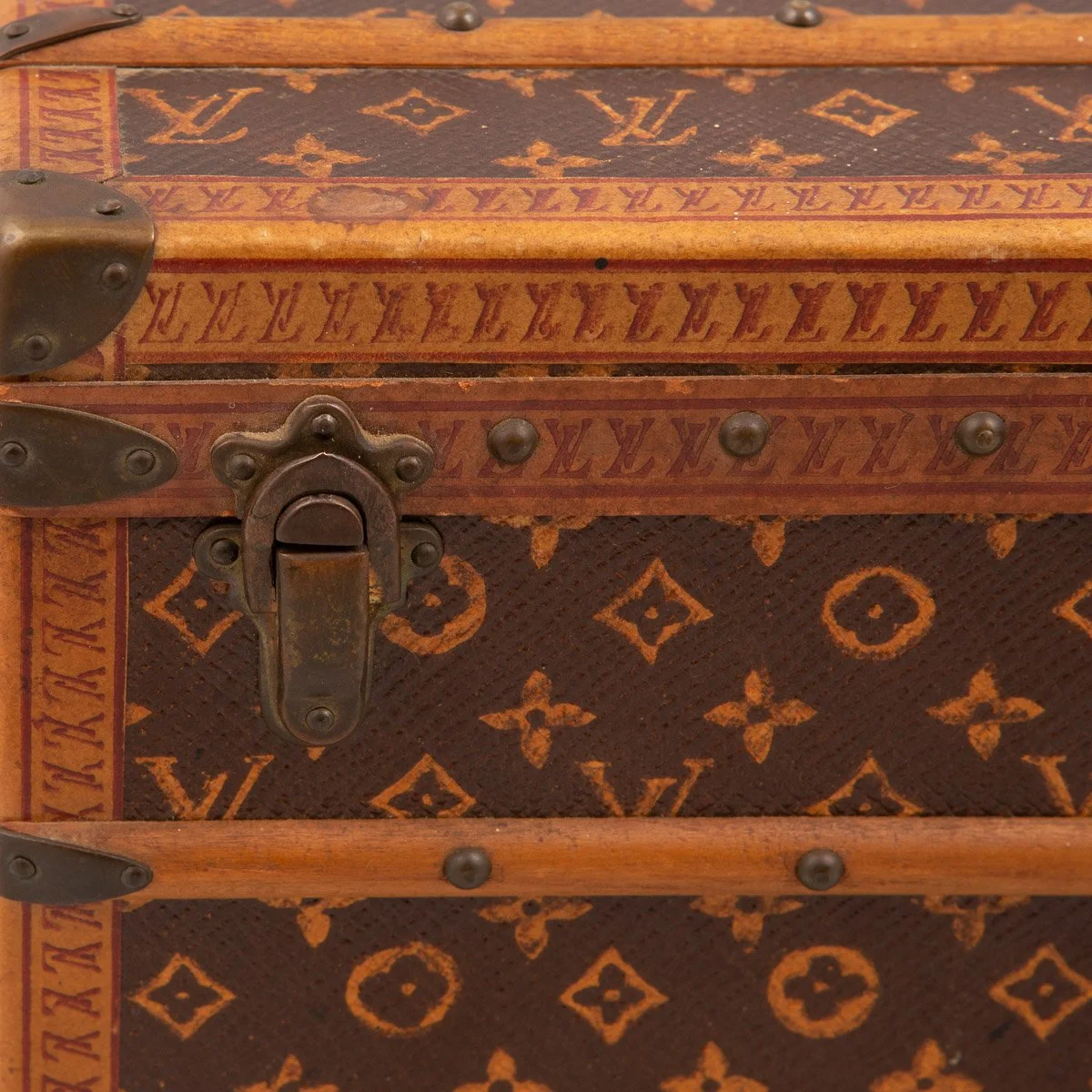 PUSHKIN ANTIQUES - ANTIQUE 20thC EXTREMELY RARE LOUIS VUITTON %22MALLE FLEURS%22 c.1920 - 18.jpg