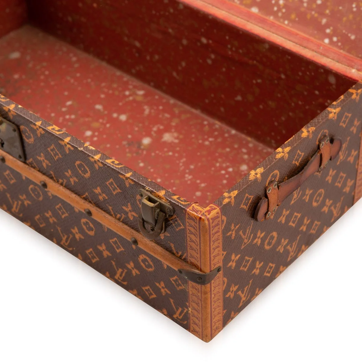 PUSHKIN ANTIQUES - ANTIQUE 20thC EXTREMELY RARE LOUIS VUITTON %22MALLE FLEURS%22 c.1920 - 23.jpg