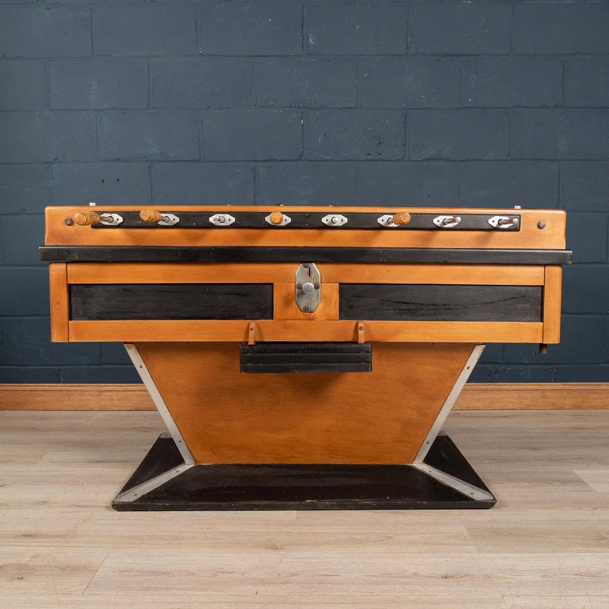 PUSHKIN ANTIQUES - STUNNING MID 20thC ART DECO FRENCH FOOTBALL TABLE GAME - 05.jpg