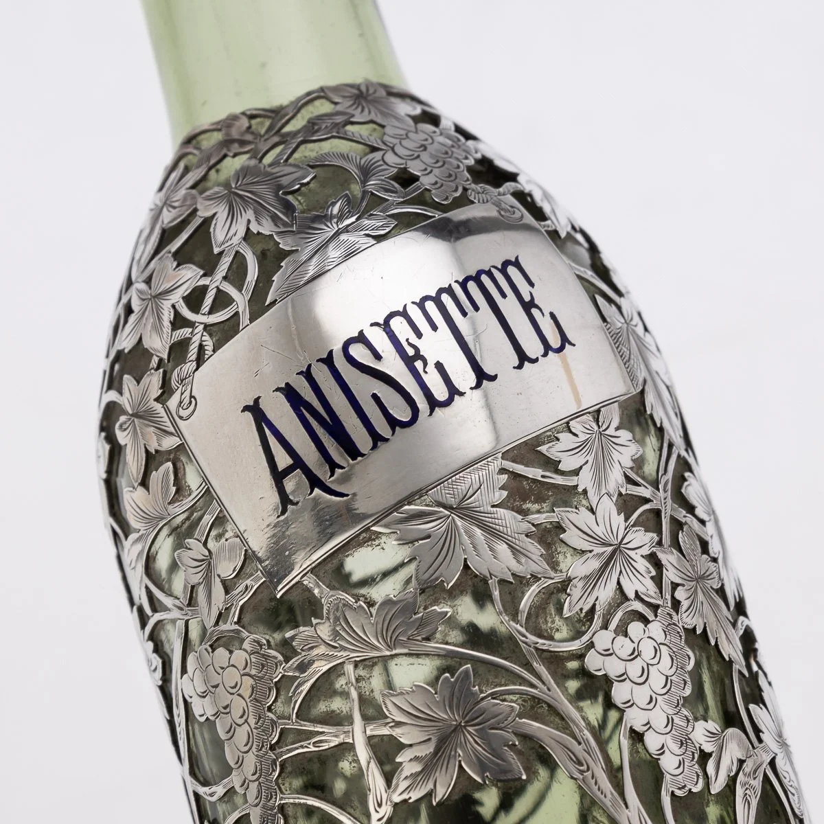 Pushkin Antiques - ANTIQUE 19thC FRENCH FOUR BOTTLE TANTALUS, PIERRE QUEILLE, PARIS c.1890 - 21.jpg
