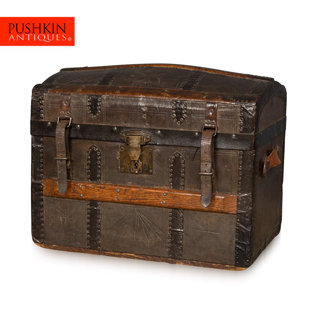 Antique trunk lock  Antique trunk, Trunks and chests, Antiques