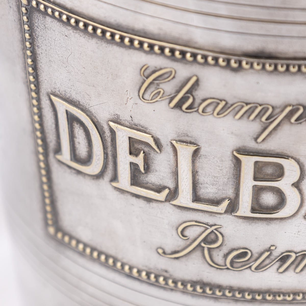 PUSHKIN'S - VINTAGE 20thC FRENCH SILVER PLATED DELBECK REIMS CHAMPAGNE : WINE COOLER c.1930 - 9.jpg