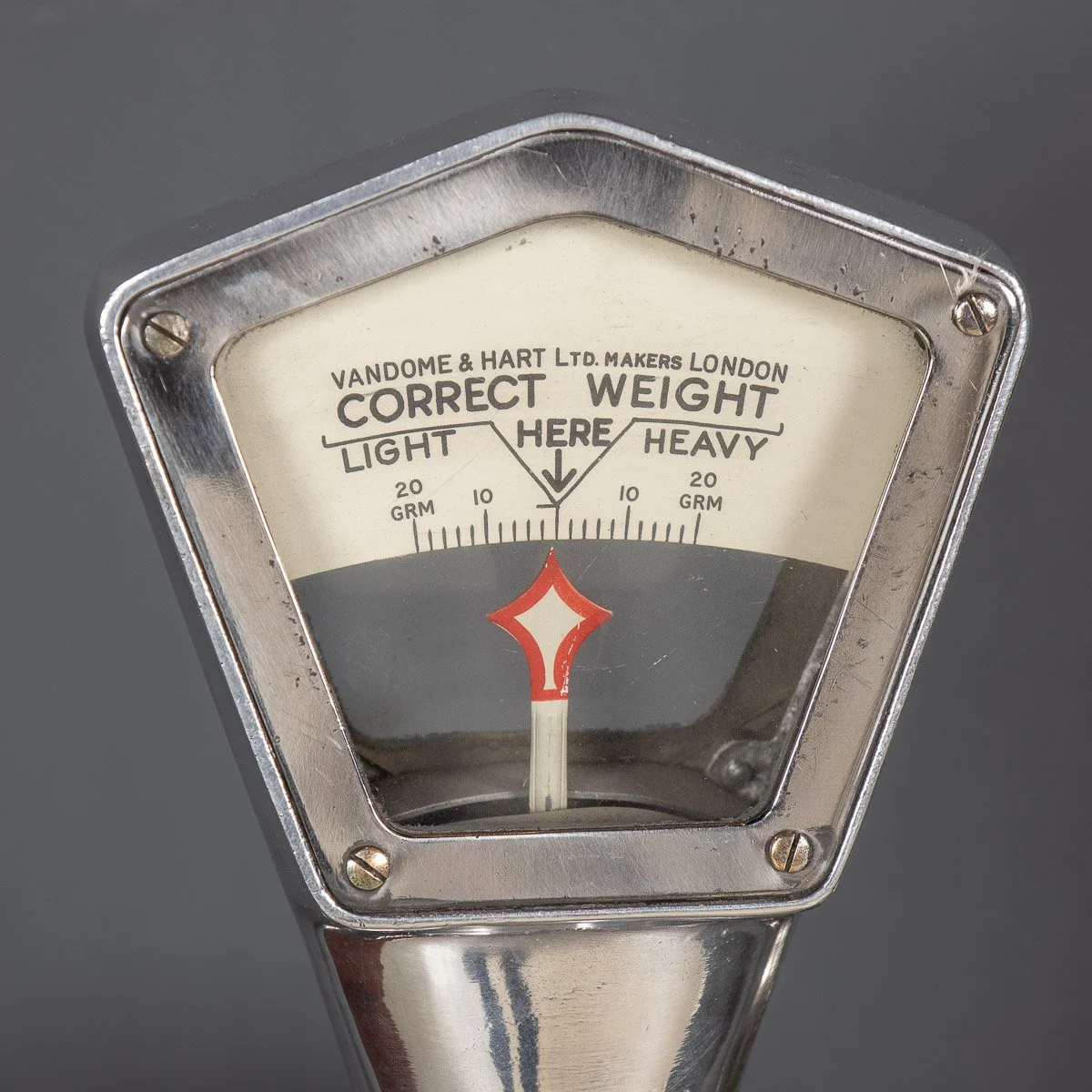MID 20thC WEIGHING SCALES BY VANDOME & HART LTD c.1950 - 6.jpg