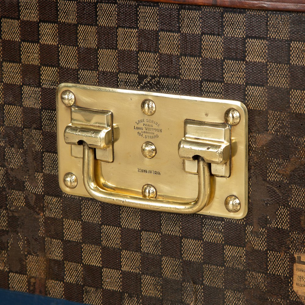 Louis Vuitton Paris With Checker Board Effect Signature Monogram