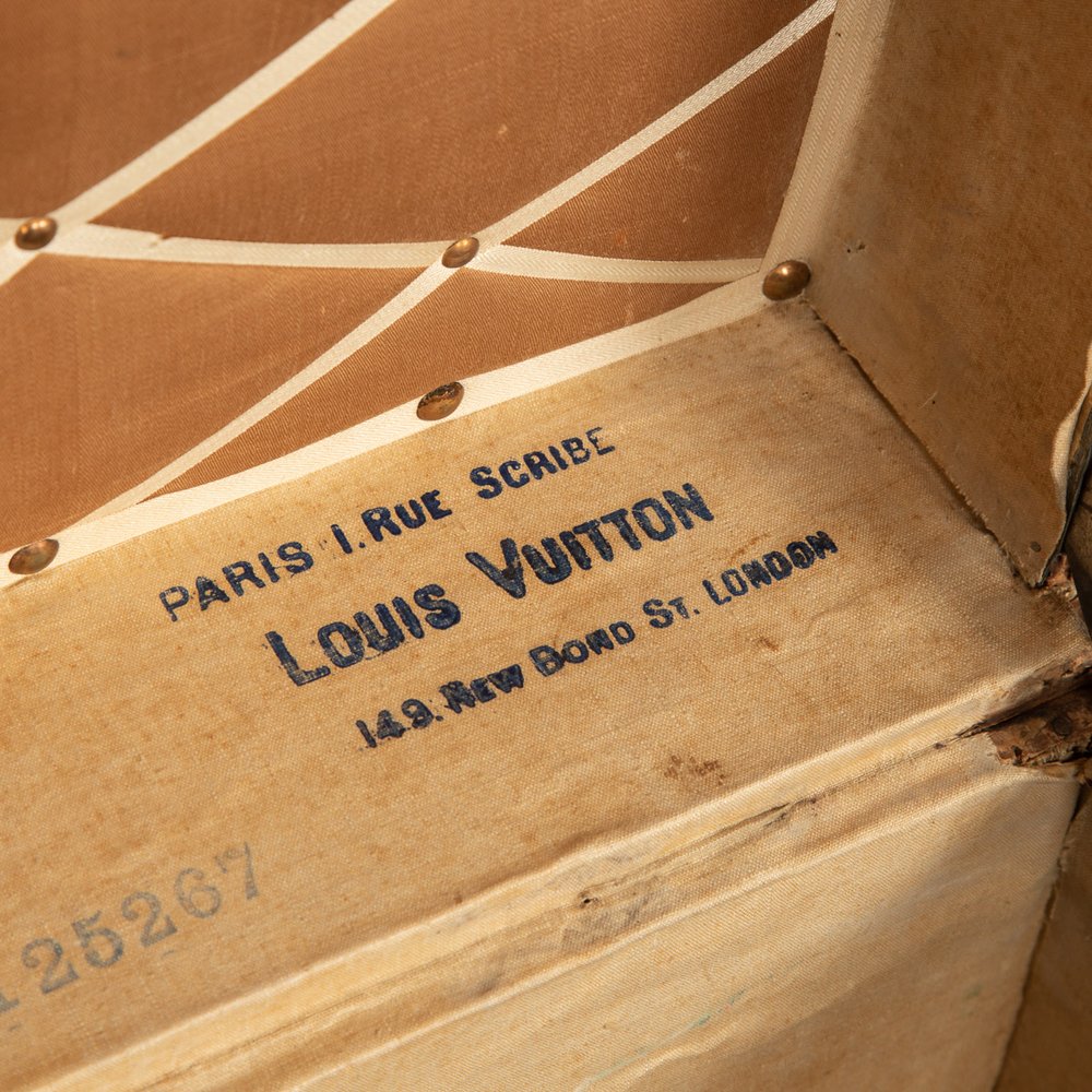 ANTIQUE 20thC VERY RARE LOUIS VUITTON HAT TRUNK c.1900 — Pushkin Antiques