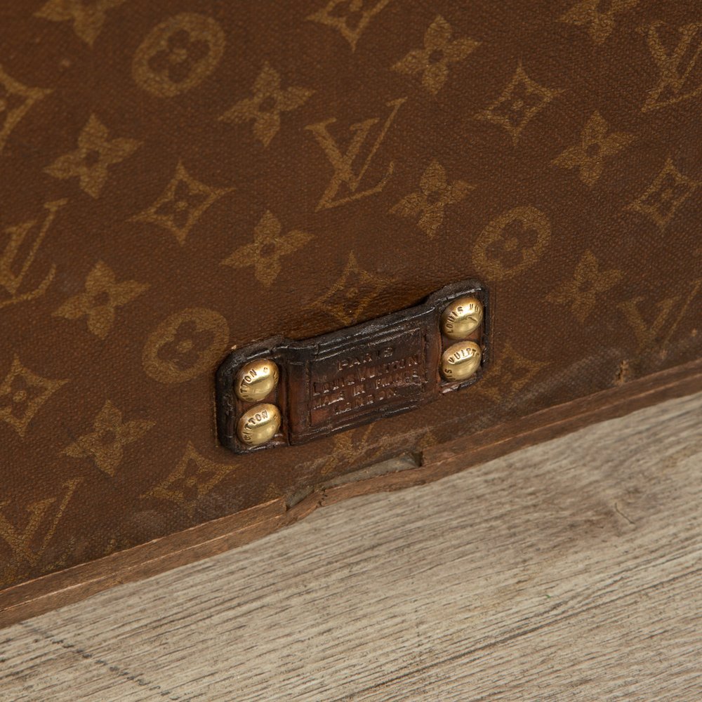 Vintage Louis Vuitton Monogram Pullman Suitcase Trunk Luggage Rare
