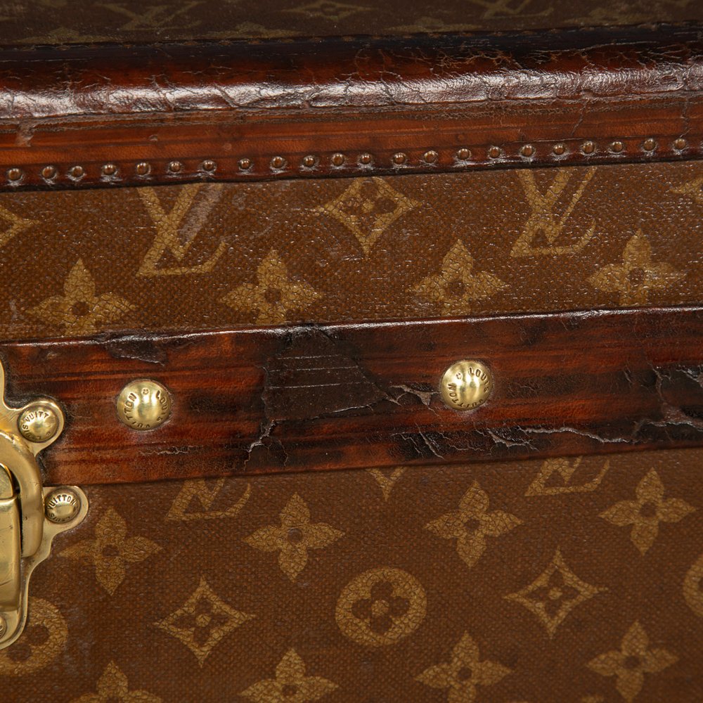 ANTIQUE 20thC VERY RARE LOUIS VUITTON HAT TRUNK c.1900 — Pushkin Antiques
