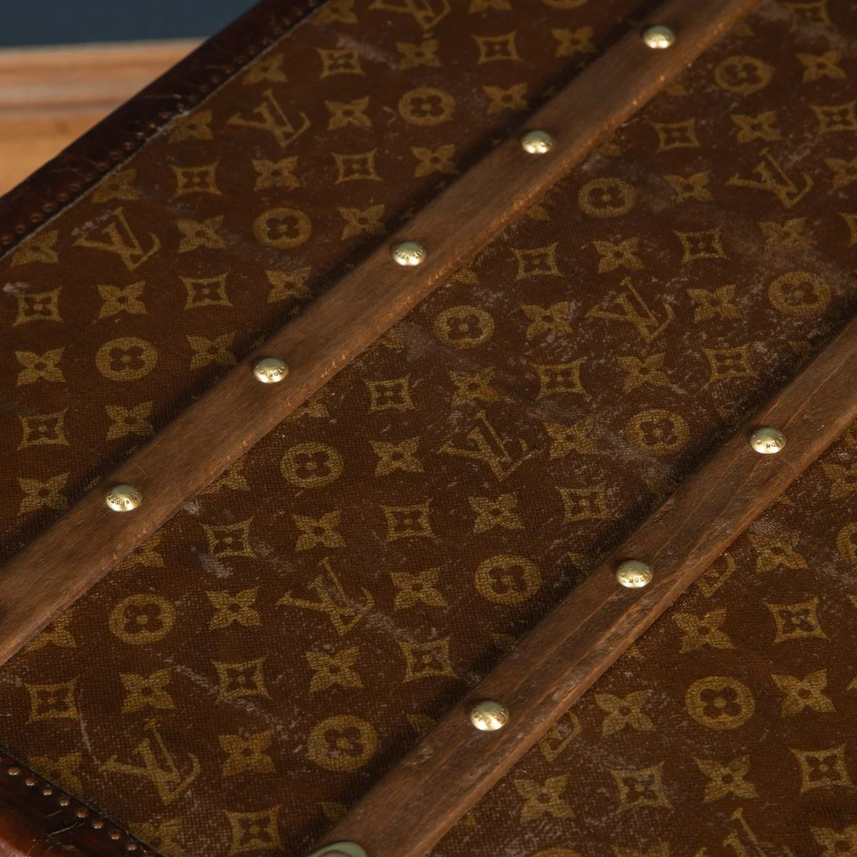 Pushkin Antiques - ANTIQUE 20thC VERY RARE LOUIS VUITTON HAT TRUNK c.1900 - 34.jpg