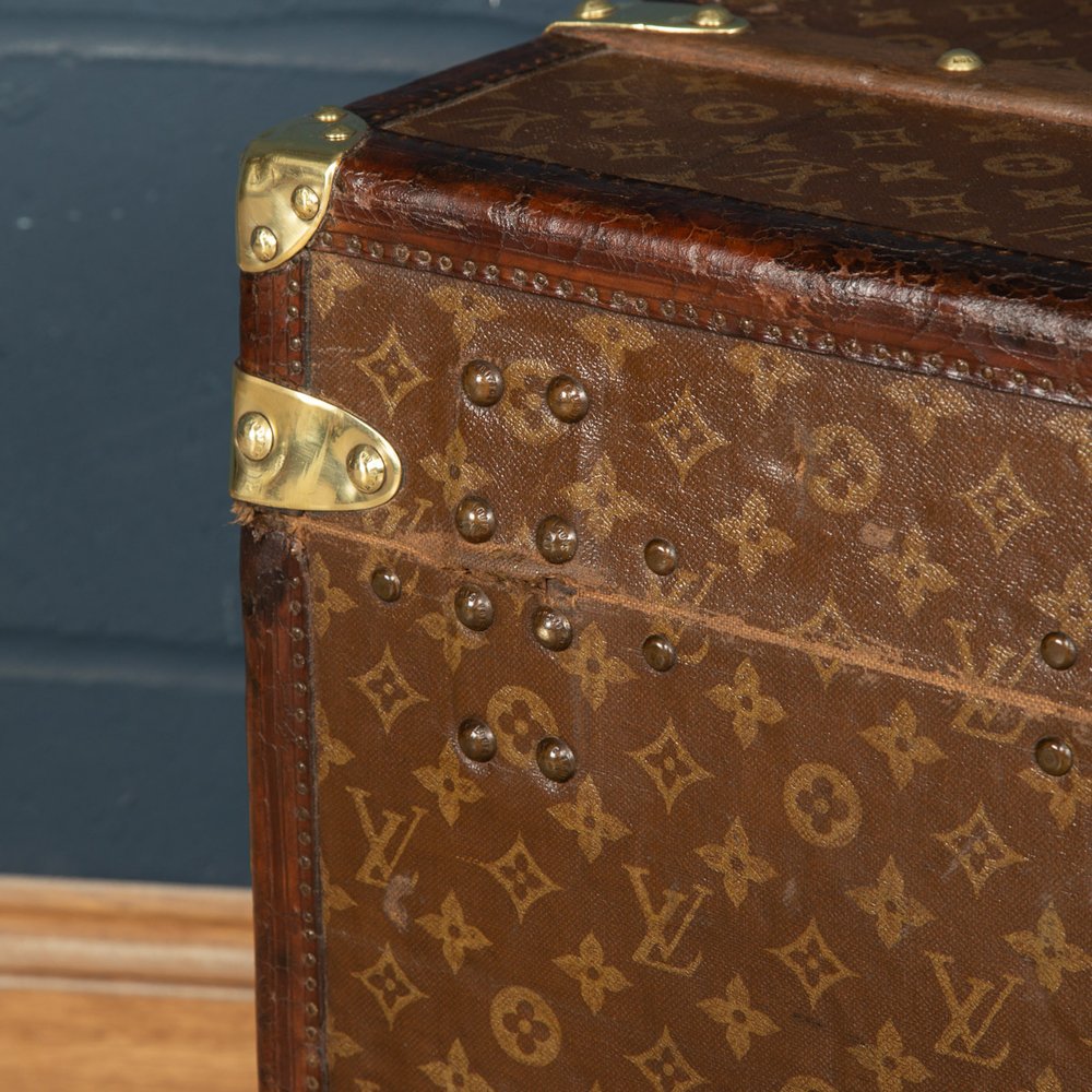 This monogrammed Louis Vuitton steamer trunk is the top of the range