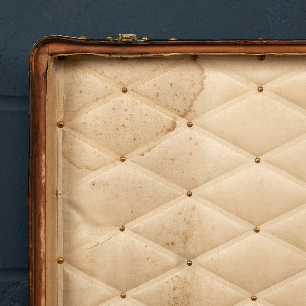 Pushkin Antiques - STUNNING 20thC LOUIS VUITTON CABIN TRUNK IN MONOGRAM CANVAS, PARIS c.1910 - 23.jpg