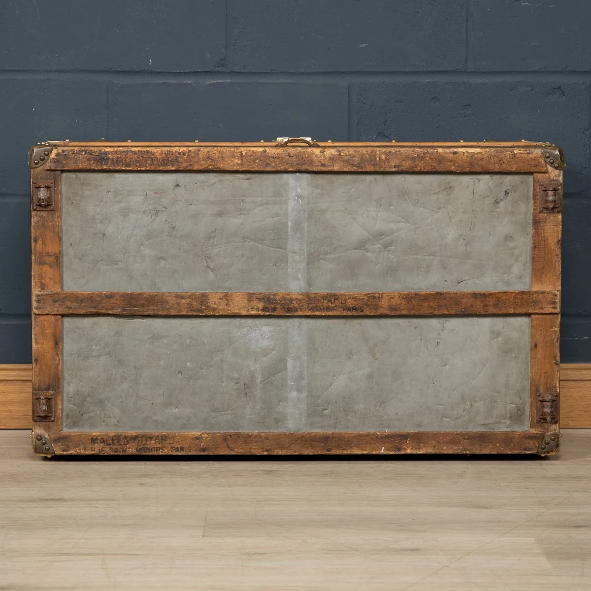 PUSHKIN ANTIQUES - ANTIQUE 20thC FRENCH CABIN TRUNK TRUNK BY GOYARD c.1900 - 21.jpg