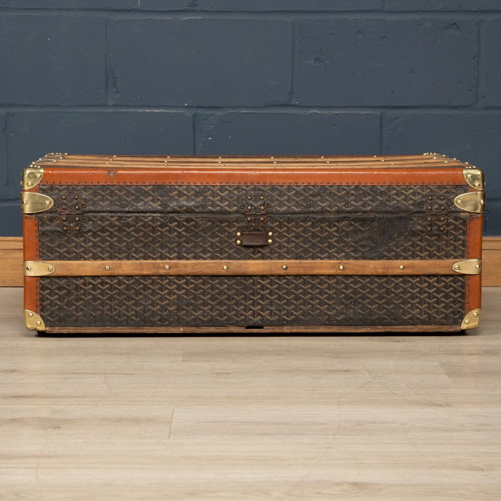 Louis Vuitton - 20th Century French Cabin Trunk Trunk By Goyard, c