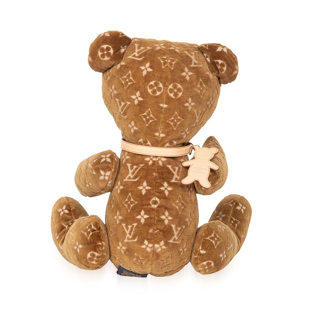 New Louis Vuitton Limited Edition 2005 & 2020 Dou Dou Teddy Bear
