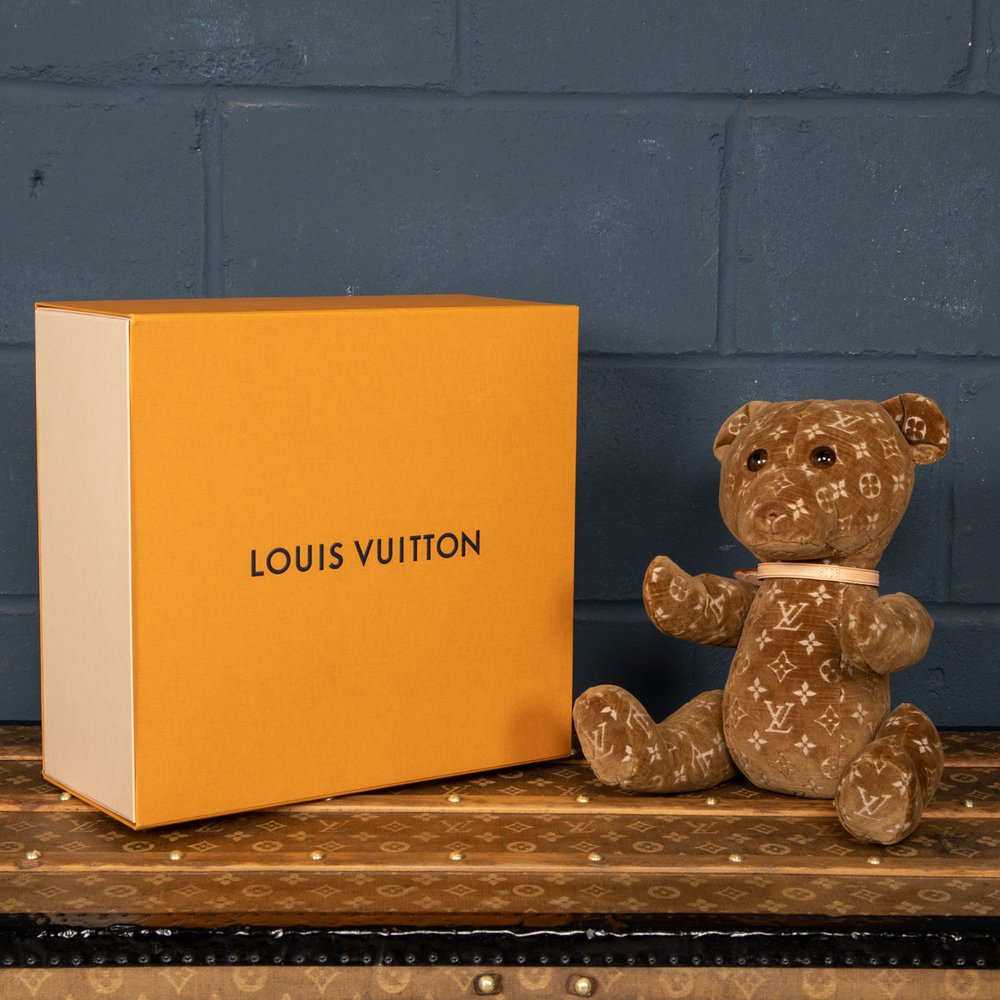 RARE LIMITED EDITION LOUIS VUITTON DOUDOU TEDDY BEAR c.2020 — Pushkin  Antiques