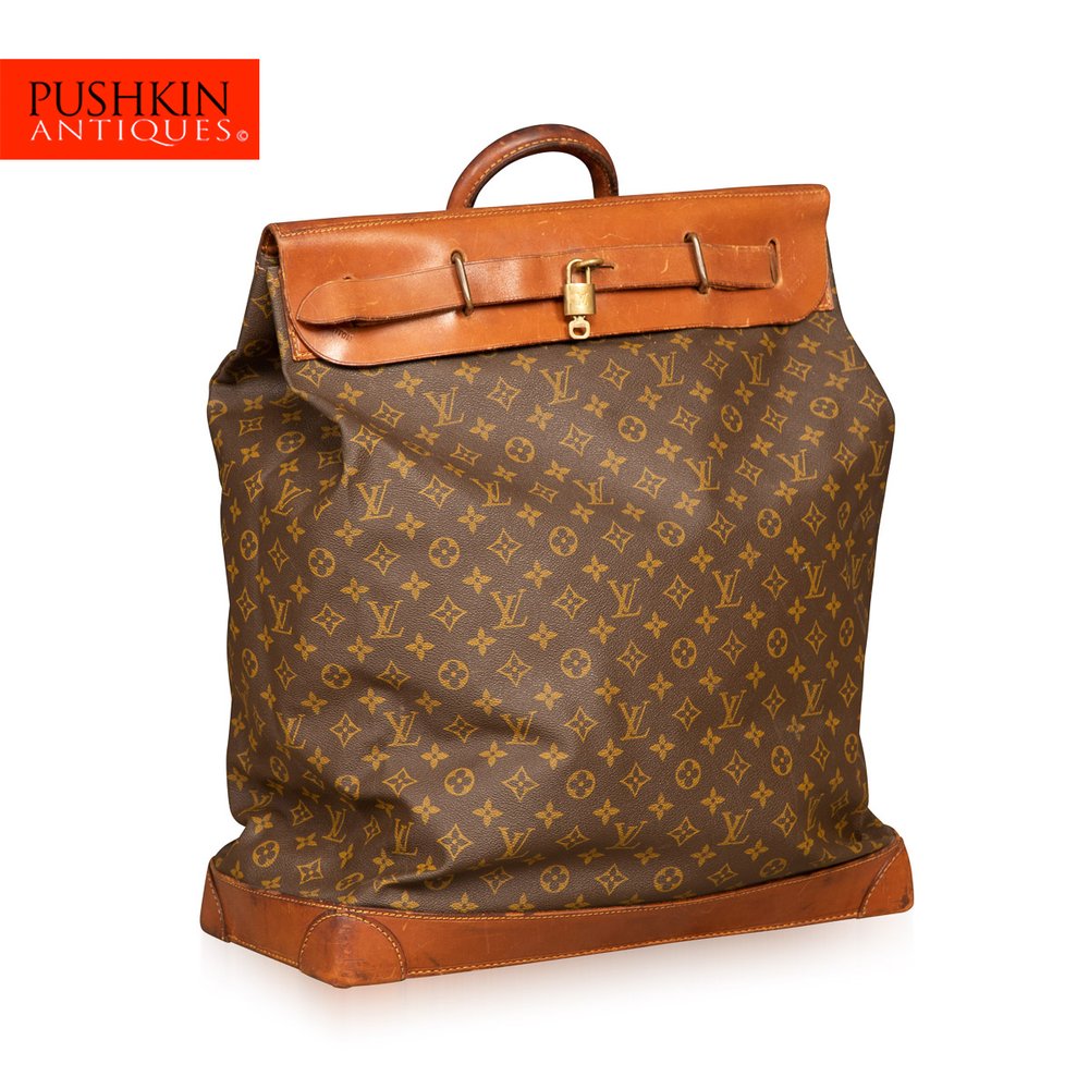 Early 20th Century French Stencil and Monogram Louis Vuitton