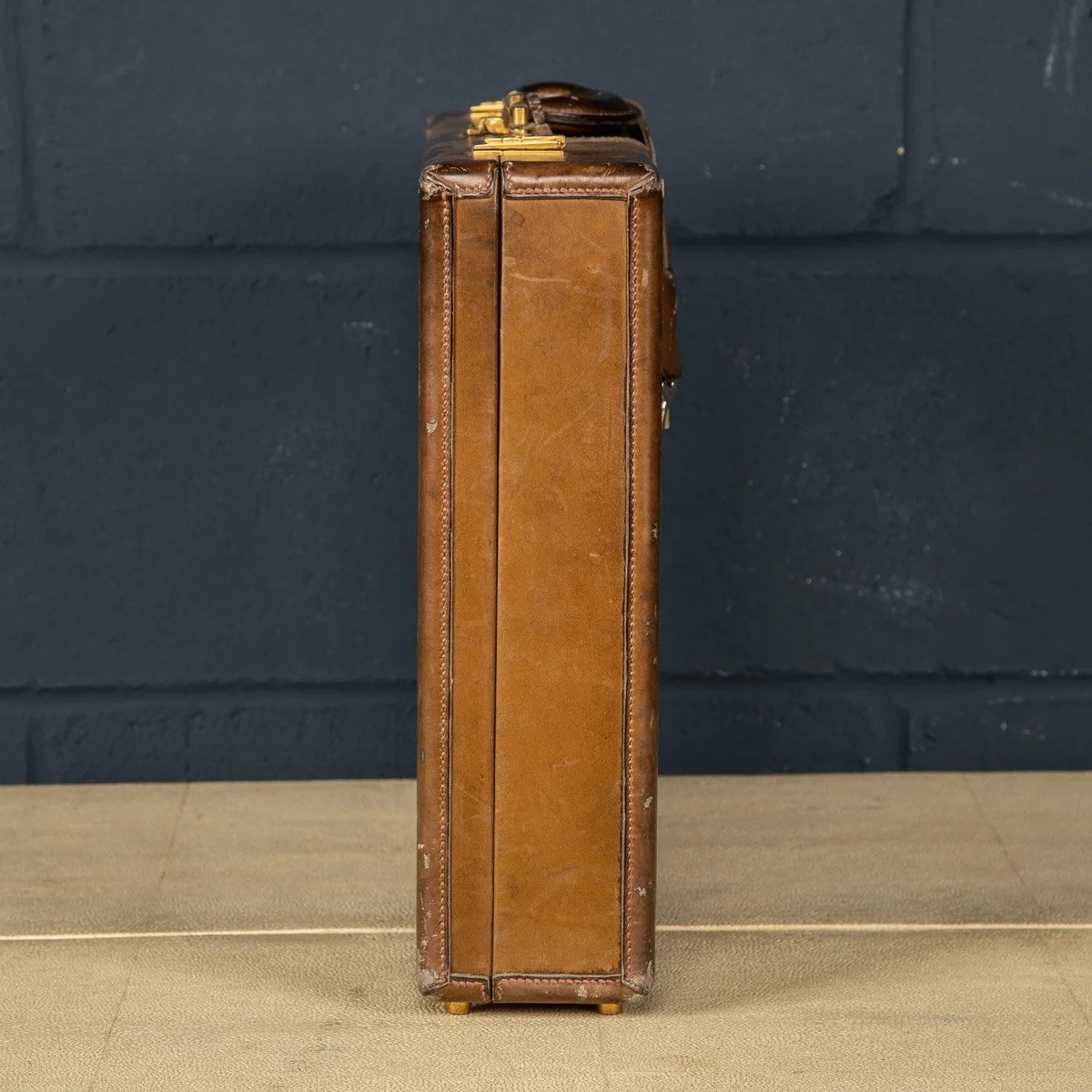 VINTAGE LEATHER BRIEFCASE BY HERMES, PARIS c.1950 - 06.jpg