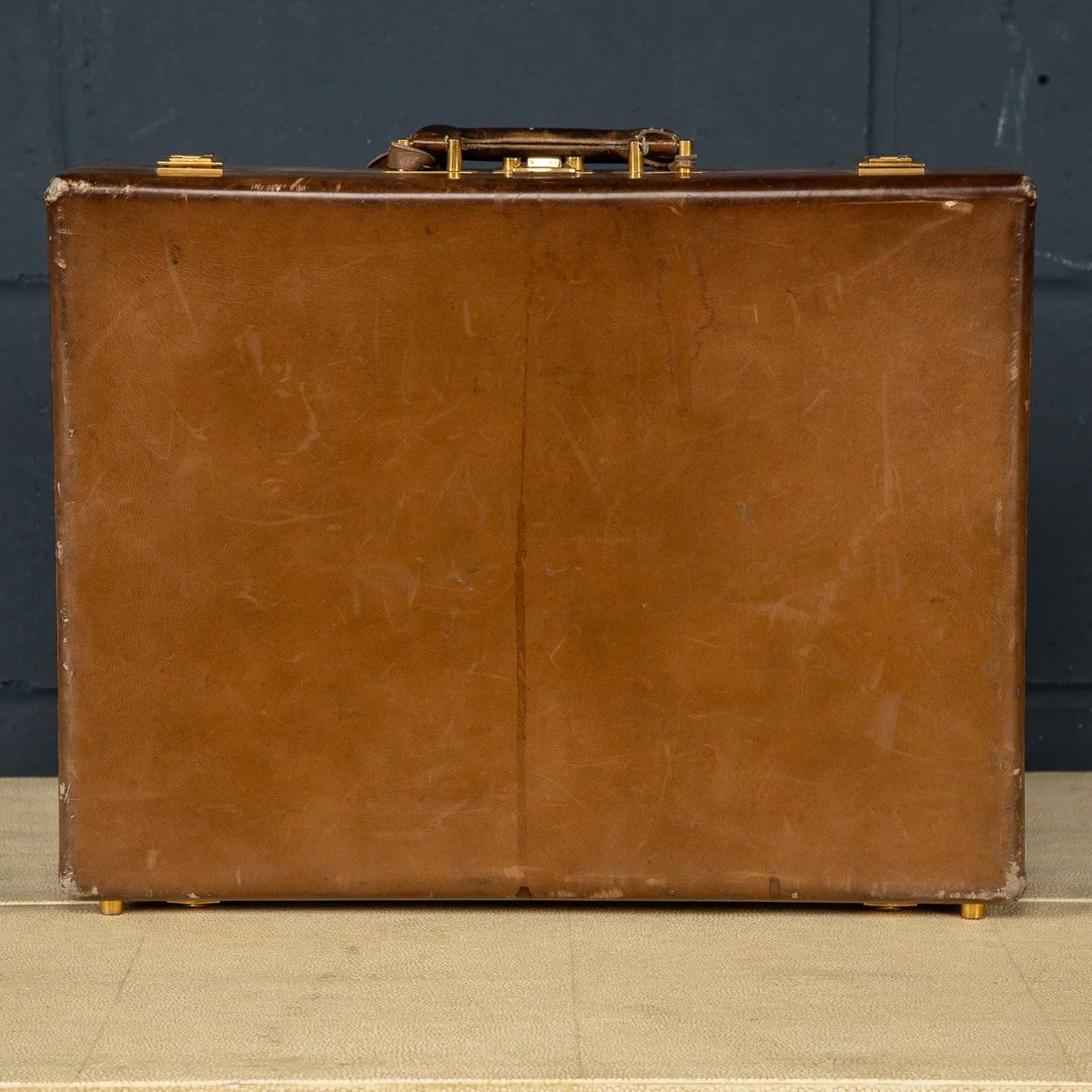 VINTAGE LEATHER BRIEFCASE BY HERMES, PARIS c.1950 - 05.jpg