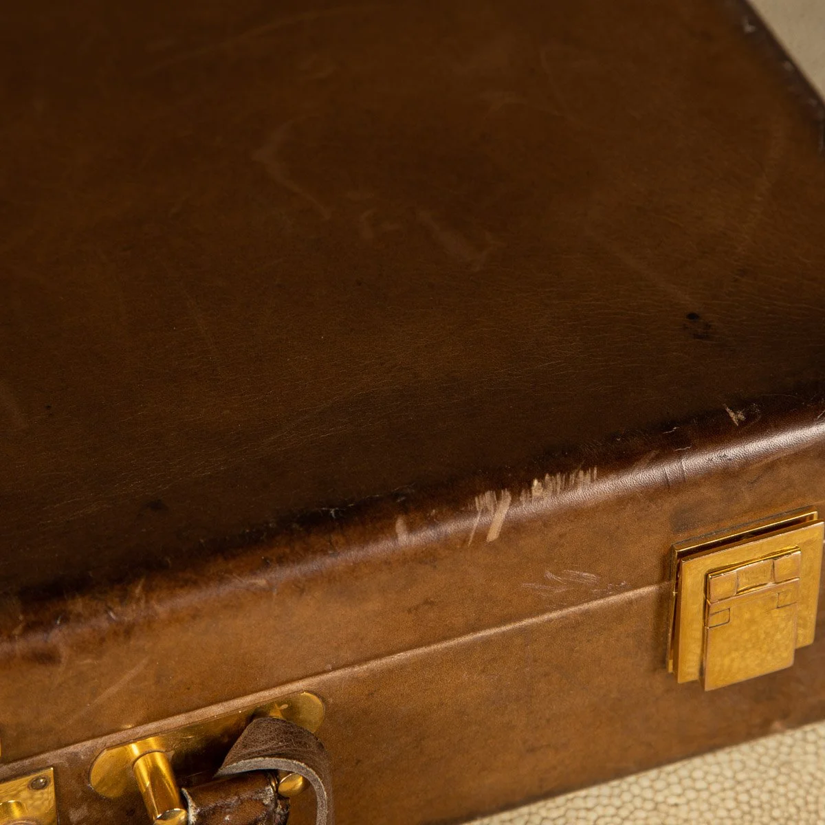 VINTAGE LEATHER BRIEFCASE BY HERMES, PARIS c.1950 - 12.jpg