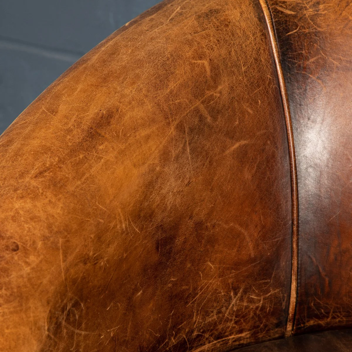 LATE 20th CENTURY PAIR OF DUTCH LEATHER CLUB CHAIRS - 228.jpg