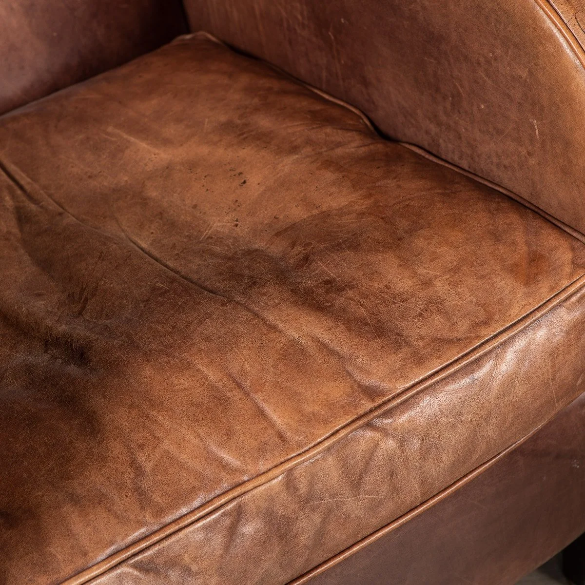 Pushkin Antiques - LATE 20th CENTURY PAIR OF DUTCH LEATHER CLUB CHAIRS - 281.jpg