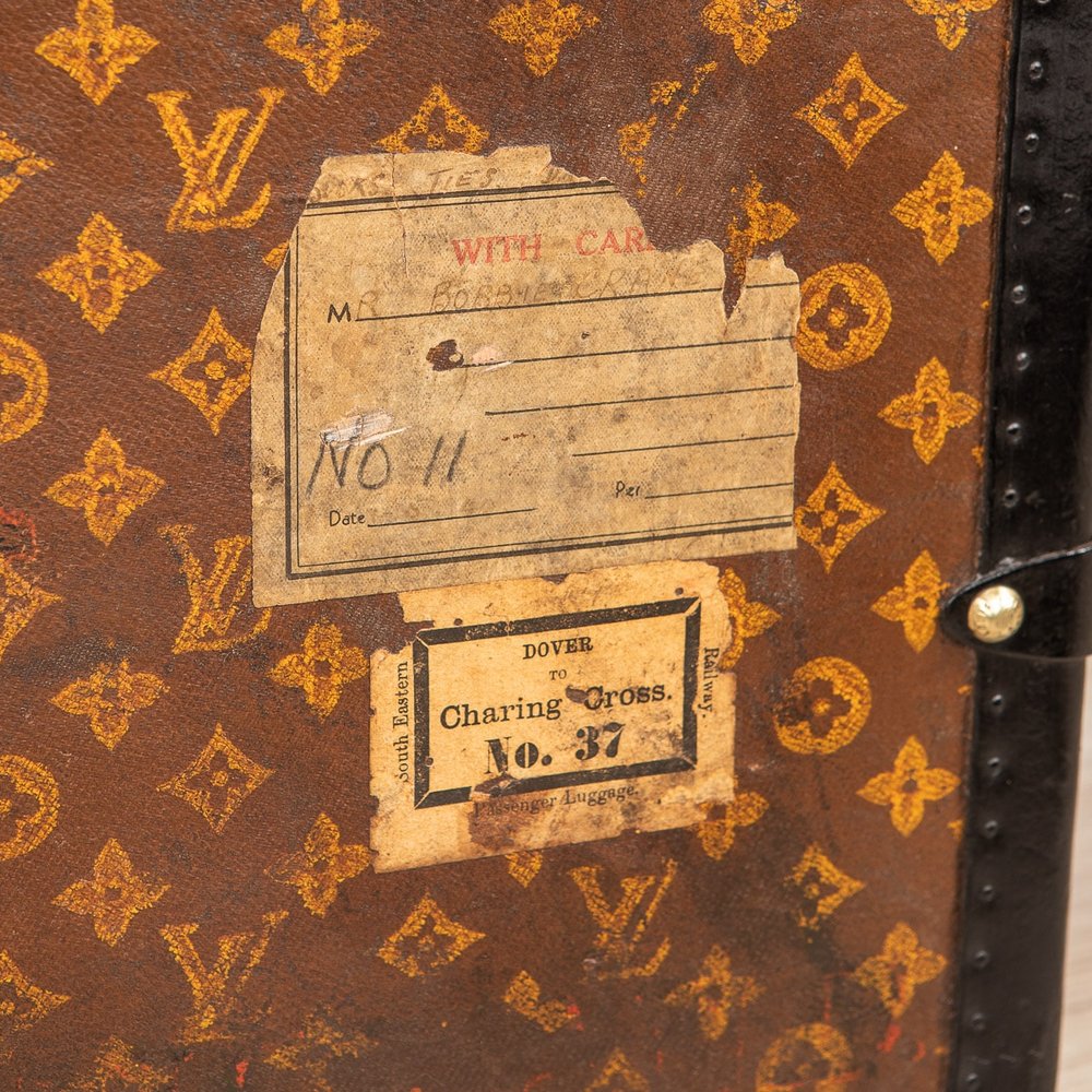 ANTIQUE 20thC VERY RARE LOUIS VUITTON HAT TRUNK c.1930 — Pushkin Antiques