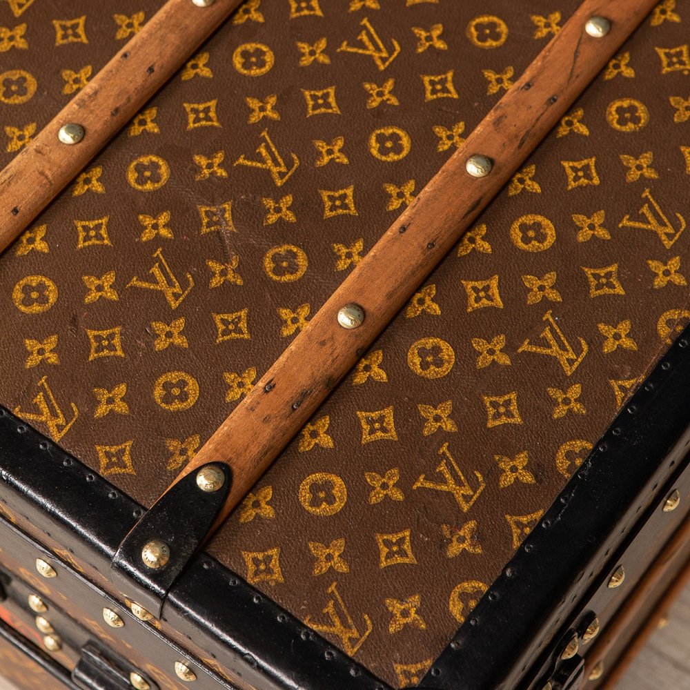 Trunk Louis Vuitton Bag Antique Suitcase, suitcase transparent