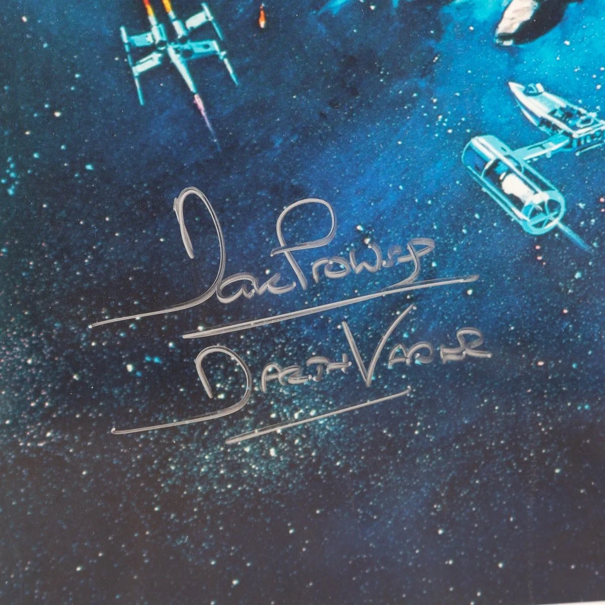 PUSHKIN ANTIQUES - SET OF THREE SIGNED STAR WARS POSTERS BY DAVID PROWSE (DARTH VADER) 33.jpg