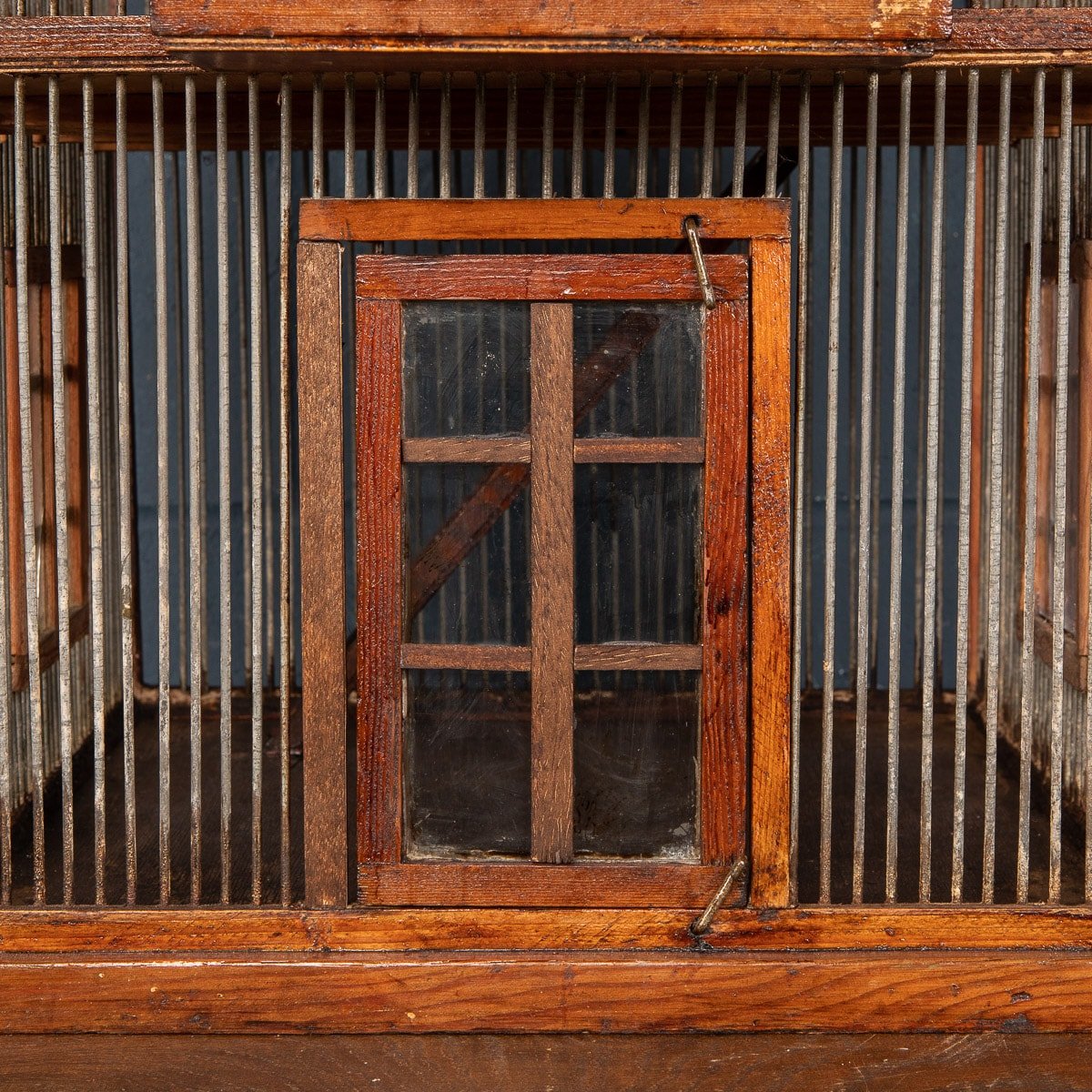 PUSHKIN ANTIQUES - VINTAGE 20thC ITALIAN SCRATCH MADE HAMSTER CAGE c.1930 - 22.jpg