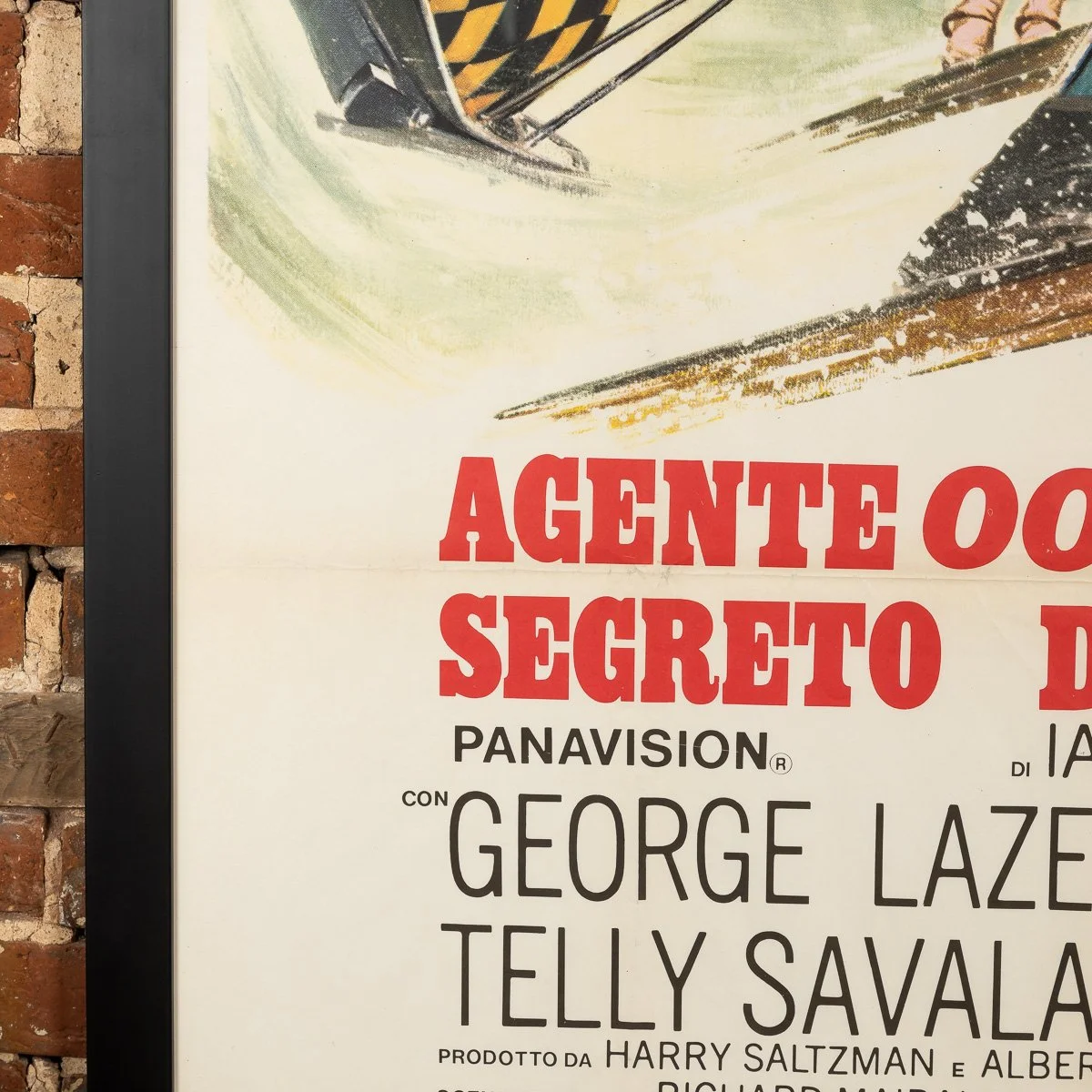 PUSHKIN ANTIQUES - ITALIAN RELEASE JAMES BOND 007 'ON HER MAJESTY'S SECRET SERVICE' POSTER c.1969 - 14.jpg