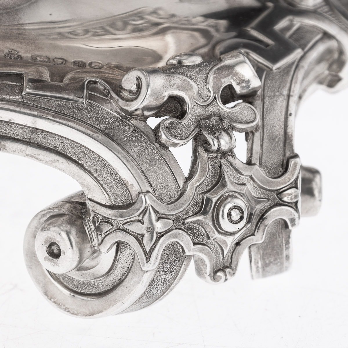 PUSHKIN ANTIQUES - ANTIQUE 19thC VICTORIAN SOLID SILVER FIGURAL CENTERPIECE, ROBERT GARRARD c.1845 - 30.jpg
