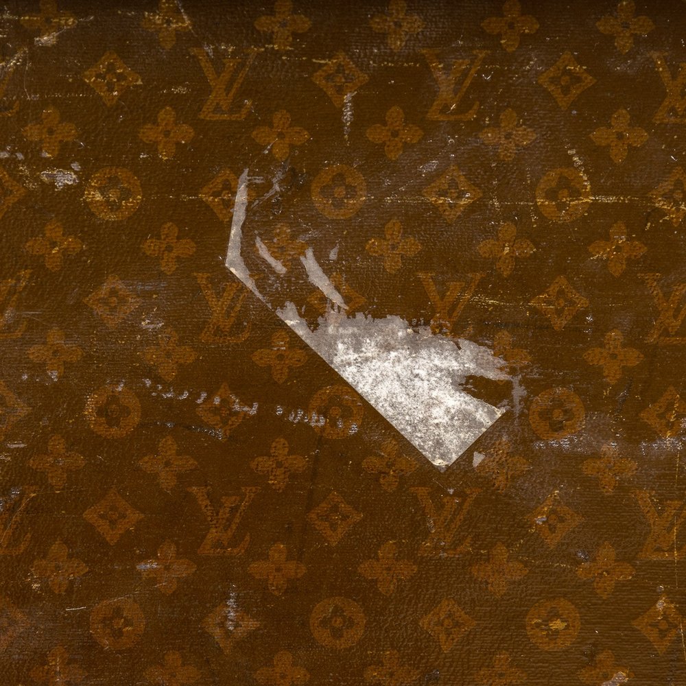 MID 20thC LOUIS VUITTON SUITCASE IN MONOGRAM CANVAS, PARIS — Pushkin  Antiques