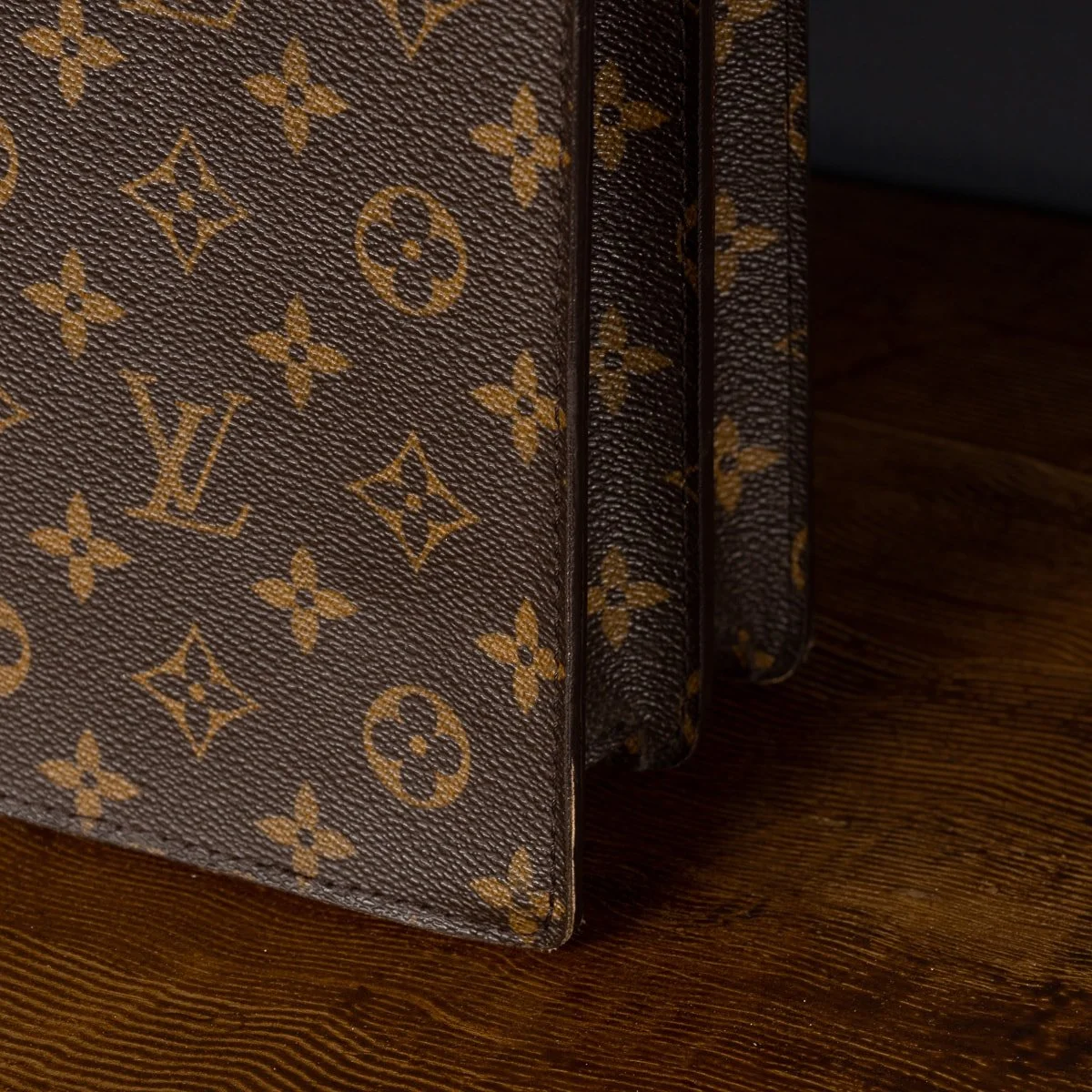 PUSHKIN ANTIQUES - LOUIS VUITTON SOFT BRIEFCASE IN MONOGRAM CANVAS - 13.jpg