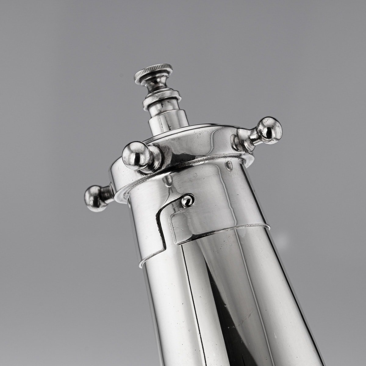 PUSHKIN ANTIQUES - 'THE THIRST EXTINGUISHER' SILVER PLATED COCKTAIL SHAKER, ASPREY & CO c.1930 - 22.jpg