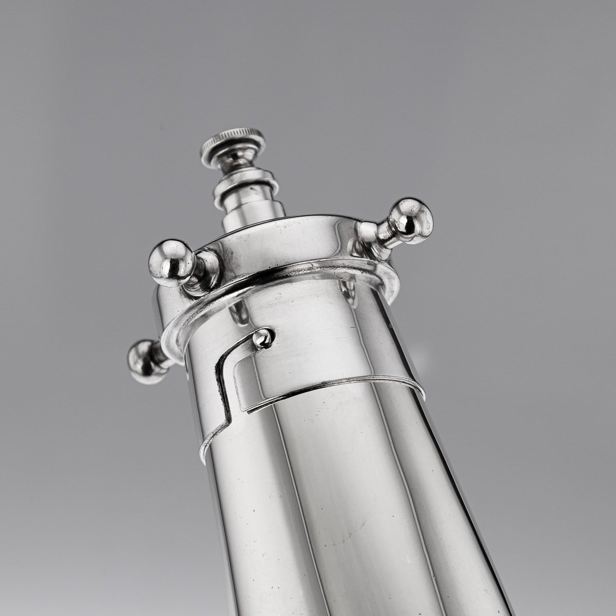 PUSHKIN ANTIQUES - 'THE THIRST EXTINGUISHER' SILVER PLATED COCKTAIL SHAKER, ASPREY & CO c.1930 - 23.jpg