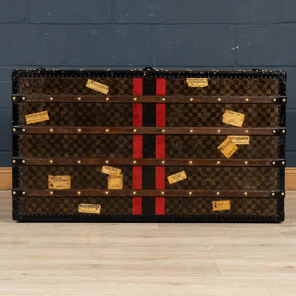Malle à Damiers Louis Vuitton / Louis Vuitton checkerboard trunk