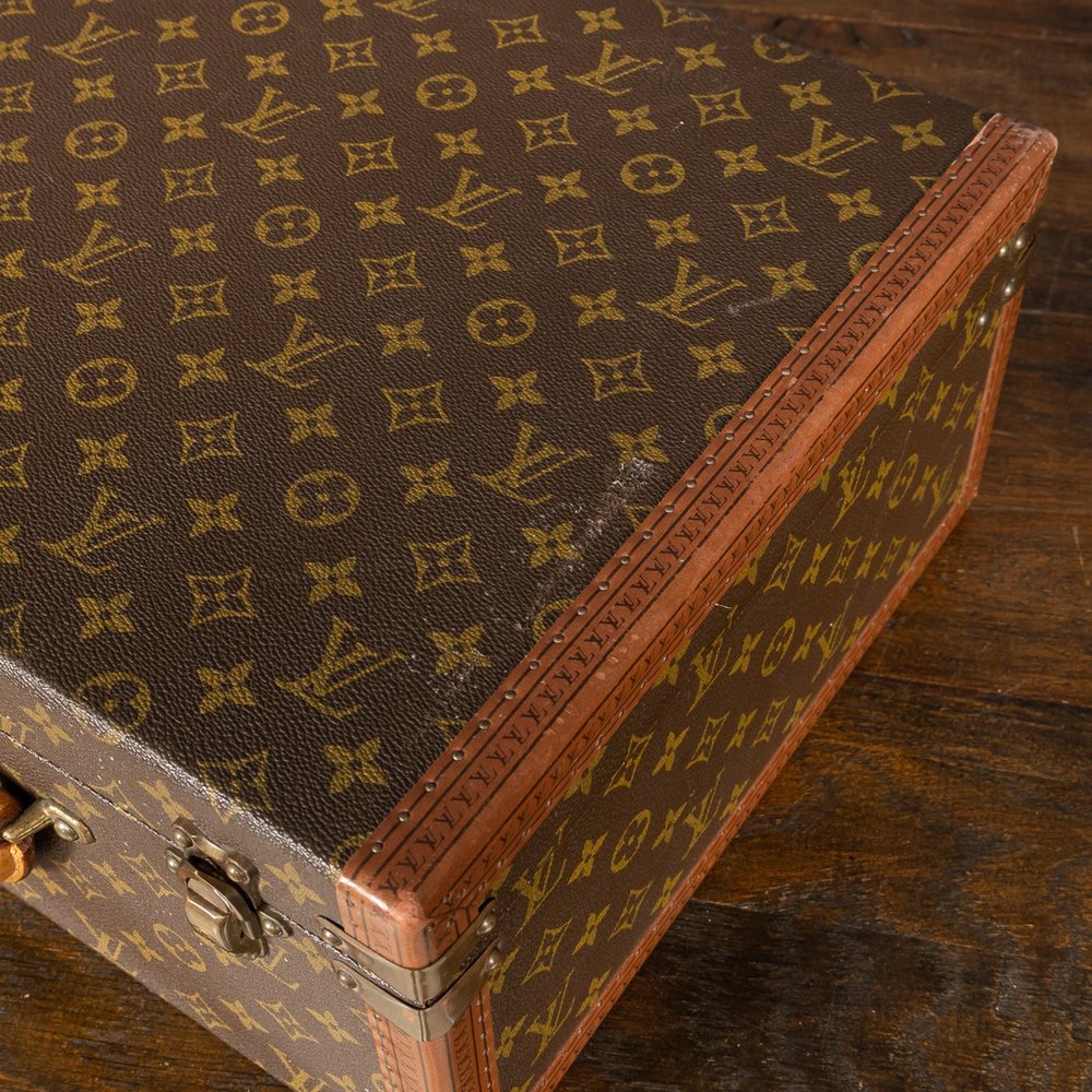 20th Century Louis Vuitton Custom Fitted Watch Case, France - Ruby