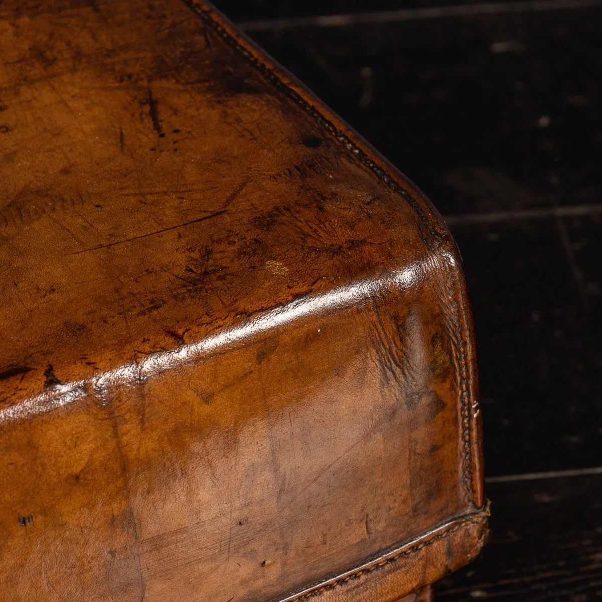 PUSHKIN ANTIQUES - ANTIQUE 20thC REVELATION EXPANDING LEATHER SUITCASE c.1920 - 26.jpg