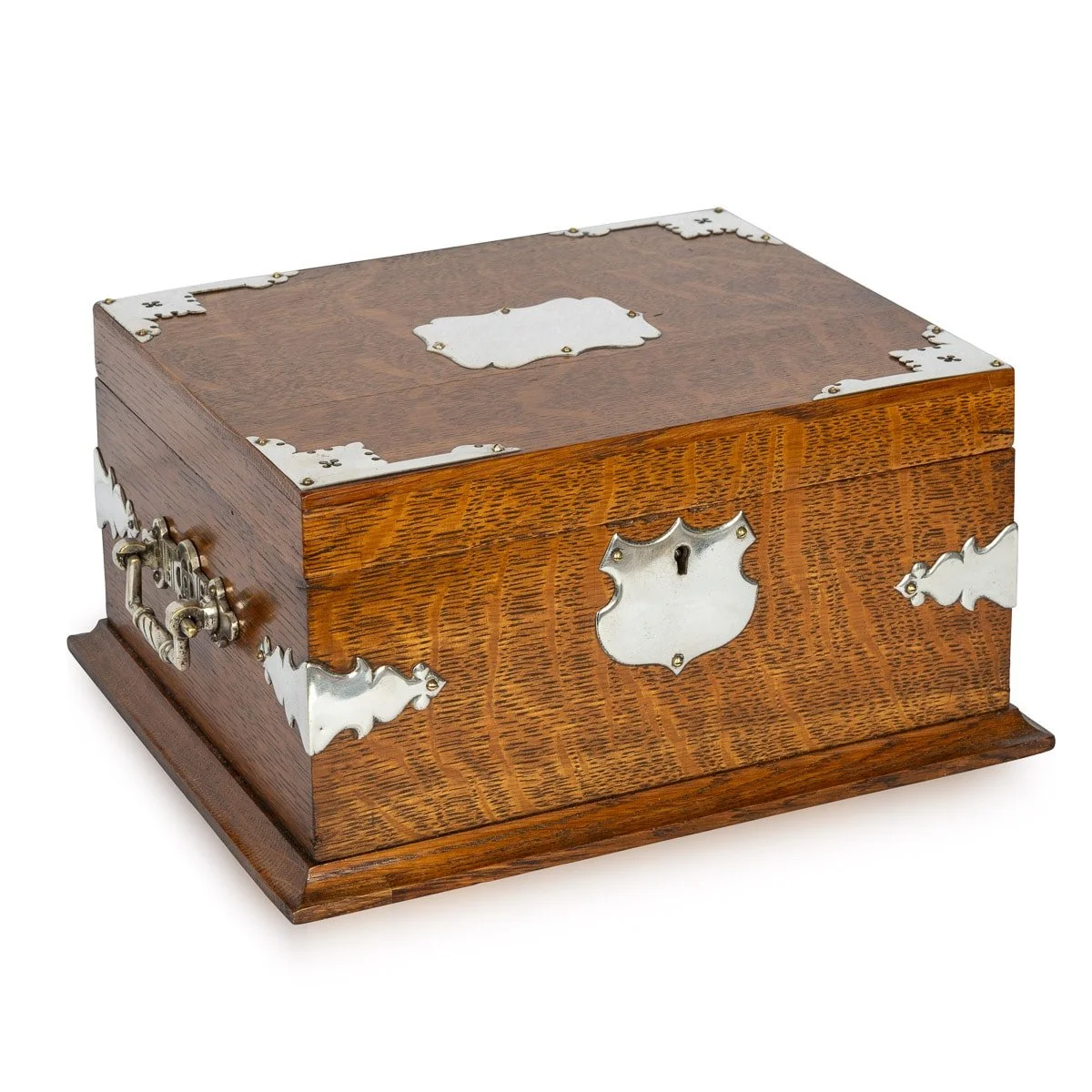 PUSHKIN ANTIQUES - ANTIQUE 19thC VICTORIAN OAK SMOKING & GAMING COMPENDIUM c.1890 - 04.jpg