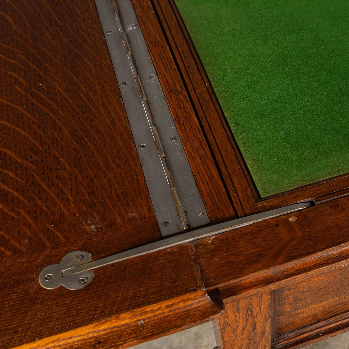PUSHKIN ANTIQUES - ANTIQUE SMOKERS TABLE BY MAPPIN & WEBB WITH SILVER ACCESSORIES c.1900 - 12.jpg