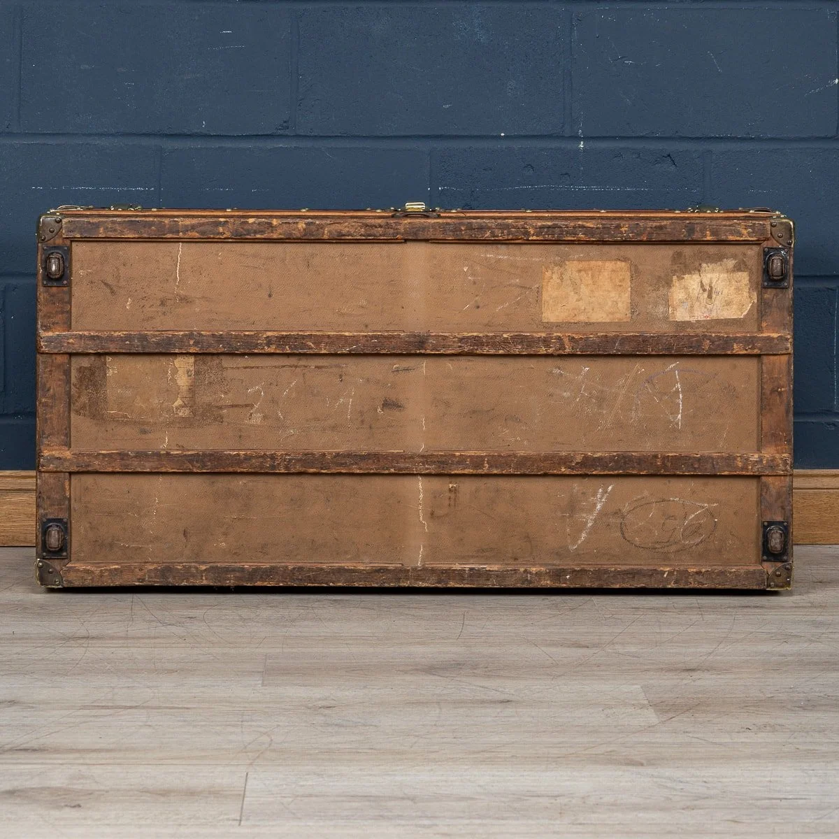 PUSHKIN ANTIQUES - ANTIQUE 20thC LOUIS VUITTON TRUNK, FRANCE c.1910 - 08.jpg