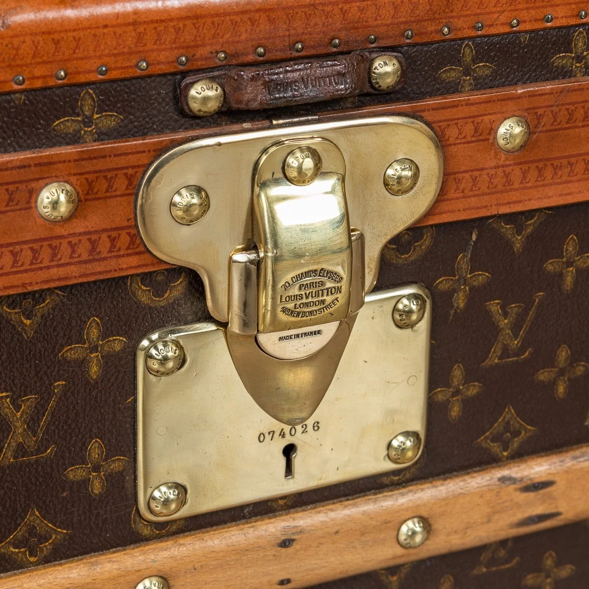 PUSHKIN ANTIQUES - 20thC LOUIS VUITTON TRUNK, FRANCE c.1930 - 68.jpg