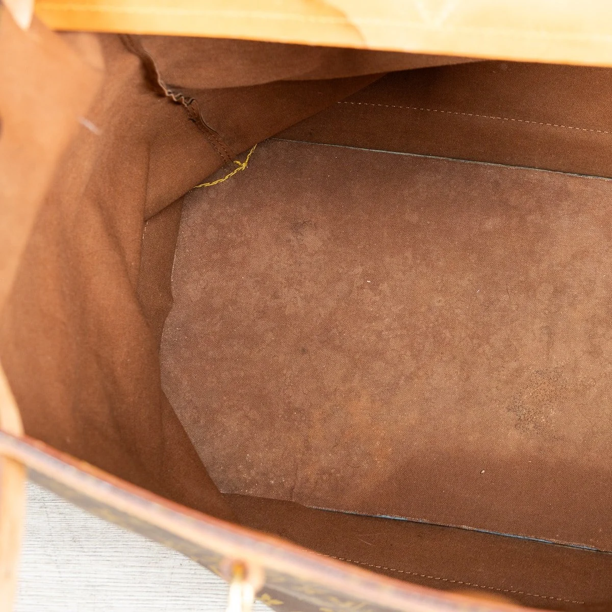 PUSHKIN ANTIQUES - 20thC LOUIS VUITTON STEAMER BAG IN MONOGRAM CANVAS, MADE IN FRANCE - 12.jpg