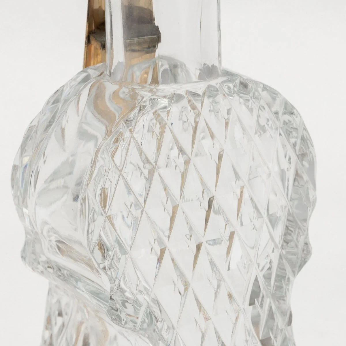 PUSHKIN ANTIQUES - 20thC ENGLISH NOVELTY CUT GLASS DECANTER IN THE SHAPE OF A DOUBLE BASS - 19.jpg