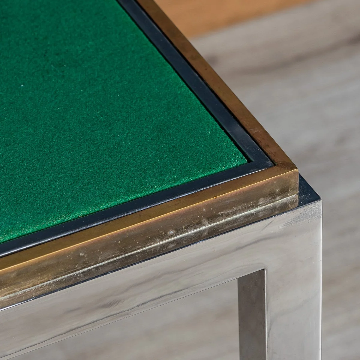 PUSHKIN ANTIQUES - 20thC METAMORPHIC GAMES TABLE : DINING TABLE, ROMEO REGA FOR METALARTE c.1980 - 13.jpg