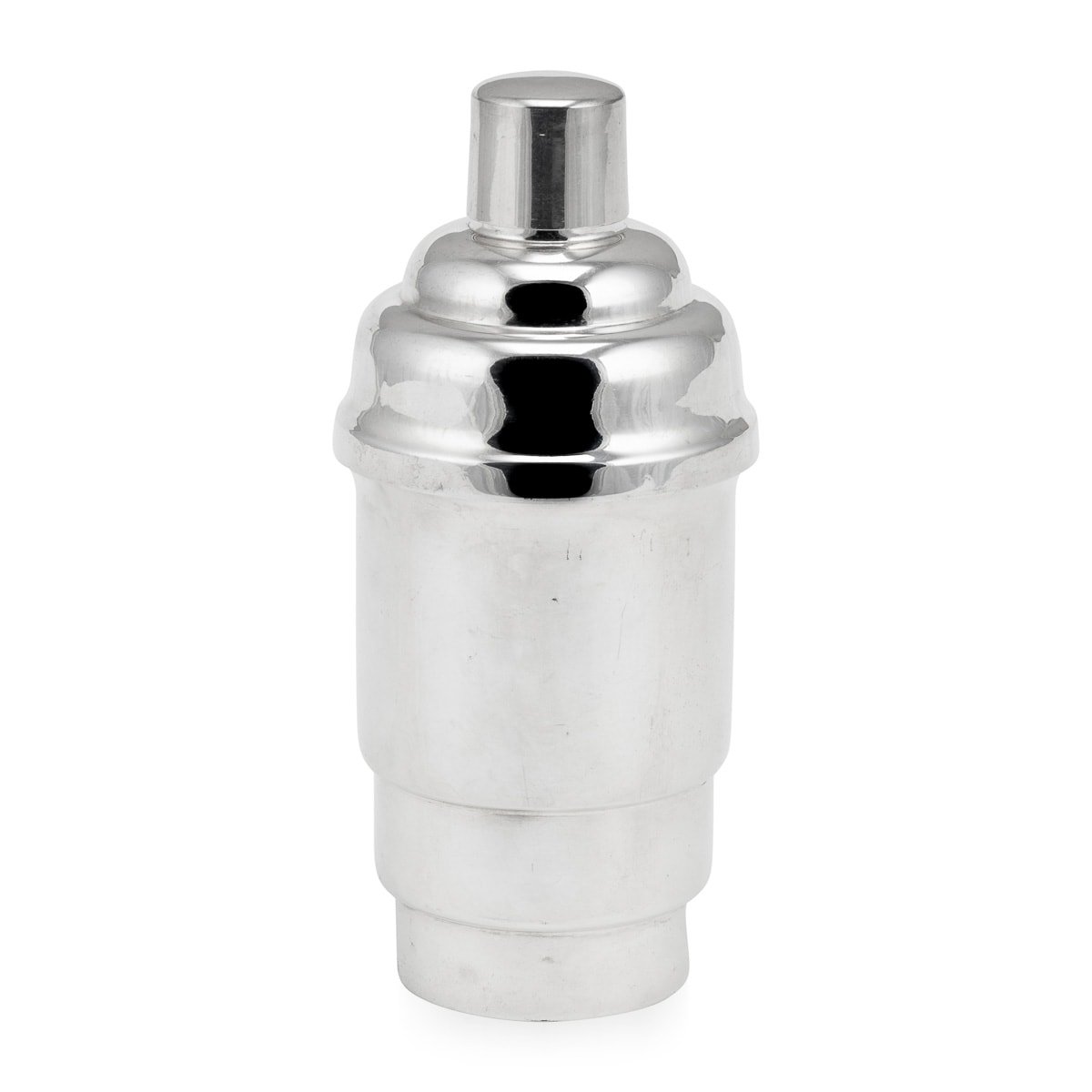 PUSHKIN ANTIQUES - 20thC SILVER PLATED ART DECO COCKTAIL SHAKER, FRANCE c.1950 2 - 05.jpg
