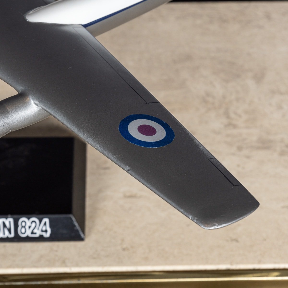 PUSHKIN ANTIQUES - CAST MODEL OF THE ARMSTRONG WHITWORTH ARGOSY XN 824 TRANSPORT PLANE c.1960 - 20.jpg