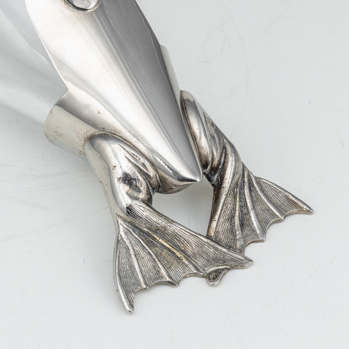 PUSHKIN ANTIQUES - ANTIQUE 19thC VICTORIAN SILVER PLATE MOUNTED NOVELTY WALRUS CLARET JUG c.1880 - 19.jpg